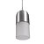 Pendente Glass Arredondado Metal Domado Código 565 22cm para Lâmpada Bulbo E27 com Vidro - Imagem 2