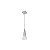 Pendente Gala Metal Domado Código 5229 24cm para Lâmpada Bulbo E27 com Vidro - Imagem 2