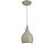 Pendente Drop P Metal Domado Código 5613 24cm para Lâmpada Bulbo E27 em Alumínio - Imagem 3