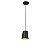 Pendente Baldy P Metal Domado Código 5556 13cm para Lâmpada Bulbo E27 em Alumínio - Imagem 2