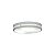 Plafon Redondo 20cm Corte Lateral Metal Domado Código 31316 para 1 Lâmpada Bulbo E27 em Alumínio e Vidro - Imagem 1