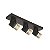 Spot Mini Quadrado Triplo Metal Domado Código 11366 para 3 Lâmpadas Mini Dicróica GU10 LED COB 9W - Imagem 1