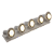 Spot Trapézio G com Cinco Metal Domado Código 11328 90cm para 5 Lâmpadas AR111 GU10 em Alumínio - Imagem 1