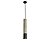 Pendente Stone Long Metal Domado Código 5601 GU10 para 1 Lâmpada Dicróica em Alumínio - Imagem 1