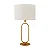 Abajur Foco Metallo Bianchi AB-217 em Metal Decorativo para Mesa Lateral e Cabeceira 1xE27 - Imagem 1
