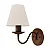 Arandela Foco Metallo Belga Simples AR-102-1 em Metal 1xE27 para Sala, Quarto, Hall e Corredor - Imagem 1
