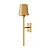 Arandela Tocheiro Quadrada Cúpula Metal AR-105-QM Foco Metallo 63,1cm para 1 Lâmpada E27 | Luminária de Parede Decorativa - Imagem 1