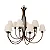 Lustre 12 Puntas LU-400-12 Foco Metallo 12 Lâmpadas E27 | Lustre Decorativo para Pé-Direito Duplo - Imagem 1
