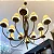 Lustre 12 Puntas LU-400-12 Foco Metallo 12 Lâmpadas E27 | Lustre Decorativo para Pé-Direito Duplo - Imagem 3