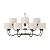 Lustre Alba 12 Braços LU-432-12 Foco Metallo 12 Lâmpadas E27 | Lustre Decorativo Moderno - Imagem 1