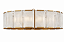 Lustre Marmo M 9 Lâmpadas E27 para Sala de Jantar, Living e Hall de Entrada Foco Metallo LU-460 - Imagem 1