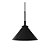 Pendente Trento 31cm 1 Lâmpada E27 para Bancada, Cozinha e Mesa de Jantar Foco Metallo PE-534-31 - Imagem 1