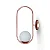 Arandela Itamonte Milla 46cm em Alumínio e Vidro Fosco Branco 1x G9 LED para Sala, Quarto e Corredor - Imagem 1