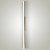 Arandela Itamonte Tech Uno G 277-301 101cm LED Integrado 24W Luz Direta Uso como Plafon em Alumínio e Acrílico Fosco 3000K 127V - Imagem 1