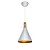 Pendente Itamonte Aluminium 422 422/1 Ø260x380mm 1x E27 em Alumínio e Madeira para LED Bulbo A60 - Imagem 1