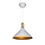 Pendente Itamonte Aluminium 424 424/1 Ø370x310mm 1x E27 em Alumínio e Madeira para LED Bulbo A60 - Imagem 1