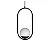 Pendente Itamonte Milla P1 474/1 460x220mm Globo Ø150mm 1x G9 em Alumínio e Vidro Fosco Branco - Imagem 1