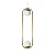 Pendente Itamonte Milla G2 475/2 790x220mm 2 Globos Ø150mm 2x G9 em Alumínio e Vidro Fosco Branco - Imagem 1