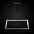 Pendente Tech Rect H 335x830x20mm LED Integrado 54W Retangular 519-402 - Imagem 1