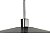 Pendente Tutu Ø400x40mm 1x GU10 LED Dicróica Alumínio 527 - Imagem 1
