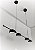 Pendente Olodum B4 553-301 1350x130mm LED Integrado 4x4W Vidro Fosco Branco - Imagem 2