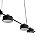 Pendente Olodum B4 553-301 1350x130mm LED Integrado 4x4W Vidro Fosco Branco - Imagem 3