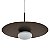 Pendente Voss 557-301 Ø400x60mm LED Integrado 4W Vidro Fosco Branco - Imagem 1