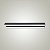Plafon Tech Duo G 4288-301 1010x70x20mm LED Integrado 48W Uso como Arandela - Imagem 1