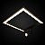 Plafon Itamonte Tech Soft P 340 x 340 x 20 mm LED Integrado 30W + 1 GU10 Perfil Slim 4297-301 - Imagem 2