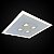 Luminária de Embutir Itamonte Tech Set 480 x 480 mm LED Integrado 42W + 4 AR70 GU10 Perfil Slim 2049-301 - Imagem 3