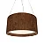 Pendente Accord Cilíndrico A-202 50x25cm em Madeira Design Contemporâneo - Imagem 1