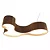 Pendente Accord KS A-263 120x84x20cm em Madeira Design Contemporâneo - Imagem 4