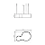 Pendente Accord KS II A-285 83x52x20cm em Madeira Design Contemporâneo - Imagem 2