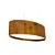 Pendente Accord Oval A-287 82x43x25cm em Madeira Design Contemporâneo - Imagem 3