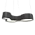 Pendente Accord KS LED A-291LED 100x68x20cm 44W 1570lm IRC90 em Madeira - Imagem 3
