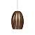 Pendente Accord Barril A-303 24x33cm em Madeira Design Contemporâneo - Imagem 1