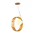 Pendente Accord Sfera A-620 15x35cm em Madeira Design Contemporâneo - Imagem 1