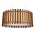 Pendente Accord Ripado A-1094 70x22cm em Madeira Design Contemporâneo - Imagem 1