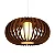 Pendente Accord Stecche A-1185 78x42cm em Madeira Design Contemporâneo - Imagem 1