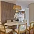 Pendente Accord Oval A-1218 80x40x25cm em Madeira Design Contemporâneo - Imagem 2