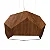 Pendente Accord Facetado A-1226 40x21cm em Madeira Design Contemporâneo - Imagem 1