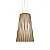 Pendente Accord Living Hinges A-1240 19x29cm em Madeira Design Contemporâneo - Imagem 1