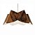Pendente Accord Physalis A-1283 46x18,5cm em Madeira Design Contemporâneo - Imagem 3
