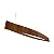 Pendente Accord Canoa A-1289LED 150x20x18cm LED Integrado 38W 2224lm IRC 90 - Imagem 1