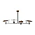 Pendente Accord Dot A-1420 170x90x108cm Design Contemporâneo Decorativo - Imagem 1