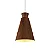 Pendente Accord Cônico A-1473 27x38cm Design Contemporâneo Decorativo - Imagem 1