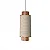 Pendente Accord Cilíndrico Corda A-1595 40x16cm Design Contemporâneo Decorativo - Imagem 2