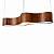 Pendente Orgânico Accord A-1649LED 120x45x17cm LED Integrado Design Contemporâneo - Imagem 1