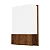 Arandela Accord Clean A-444 20x8,5x30cm Design Moderno - Imagem 1