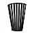 Arandela Accord Ripada A-456 24x12,5x29cm Design Moderno - Imagem 1